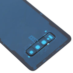 Para Galaxy S10+ Tapa trasera de batería con...