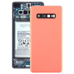 Para Galaxy S10+ Tapa trasera de batería con...