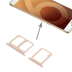 Para Galaxy C9 Pro / C9000 Bandeja de tarjet...