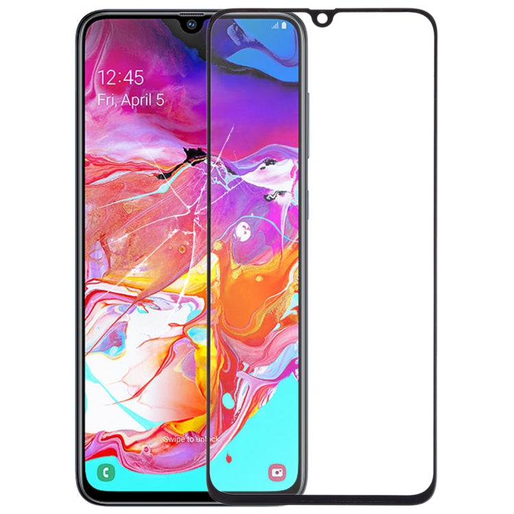 Para Galaxy A70 Lente de vidrio exterior de ...