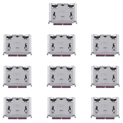 Para Galaxy S2 / i9100 10 piezas Conector de...