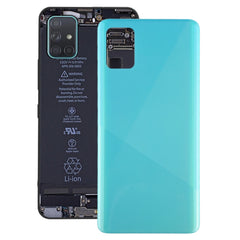 Para Galaxy A51 Tapa Trasera De Batería Orig...
