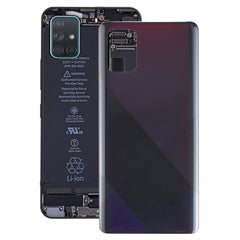 Para Galaxy A71 Tapa Trasera De Batería Orig...