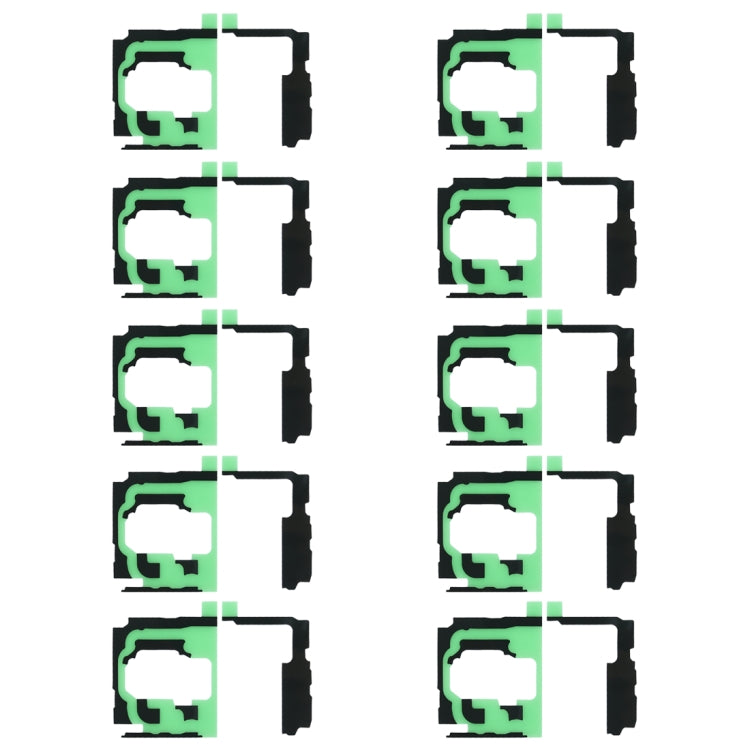 Para Galaxy S9+ 10 pegatinas adhesivas imper...