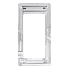 El LCD y el panel táctil de aleación de alum...