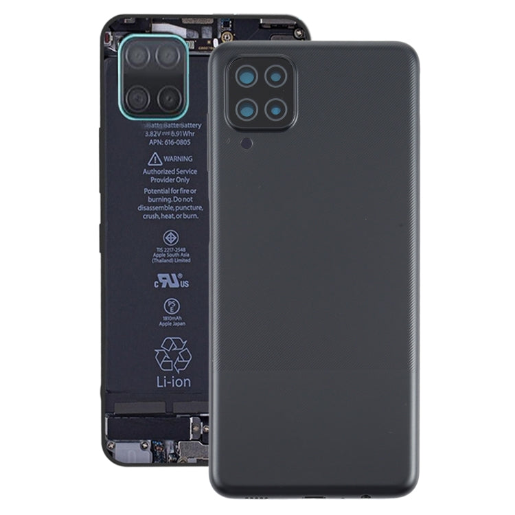 Para Samsung Galaxy A12 Tapa trasera de bate...