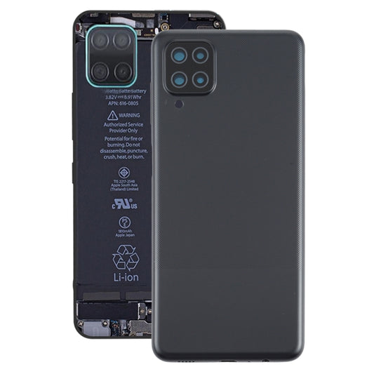 Para Samsung Galaxy A12 Tapa trasera de bate...