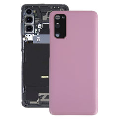 Para Samsung Galaxy S20 Tapa trasera de bate...