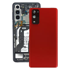 Para Samsung Galaxy S20 FE Tapa trasera de b...