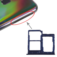 Para Galaxy A40 Bandeja de tarjeta SIM + Ban...