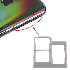 Para Galaxy A40 Bandeja de tarjeta SIM + Ban...