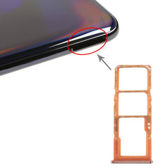 Para Galaxy A70 Bandeja de tarjeta SIM + Ban...