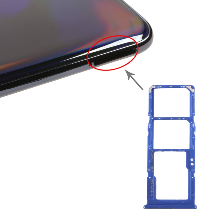Para Galaxy A70 Bandeja de tarjeta SIM + Ban...
