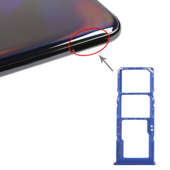 Para Galaxy A70 Bandeja de tarjeta SIM + Ban...
