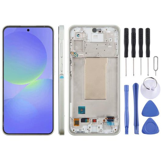 For Galaxy A36 SM-A366B 6.67 inch OLED LCD Screen with Frame