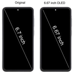 For Galaxy A36 SM-A366B 6.67 inch OLED LCD Screen with Frame