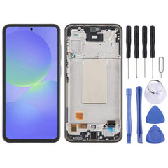 For Galaxy A36 SM-A366B 6.67 inch OLED LCD Screen with Frame