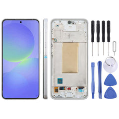 For Galaxy A36 SM-A366B 6.67 inch OLED LCD Screen with Frame
