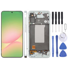For Galaxy A56 SM-A566B 6.67 inch OLED LCD Screen with Frame