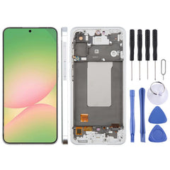 For Galaxy A56 SM-A566B 6.67 inch OLED LCD Screen with Frame