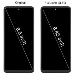 For Galaxy A51 4G SM-A515F 6.43 inch OLED LCD with Frame