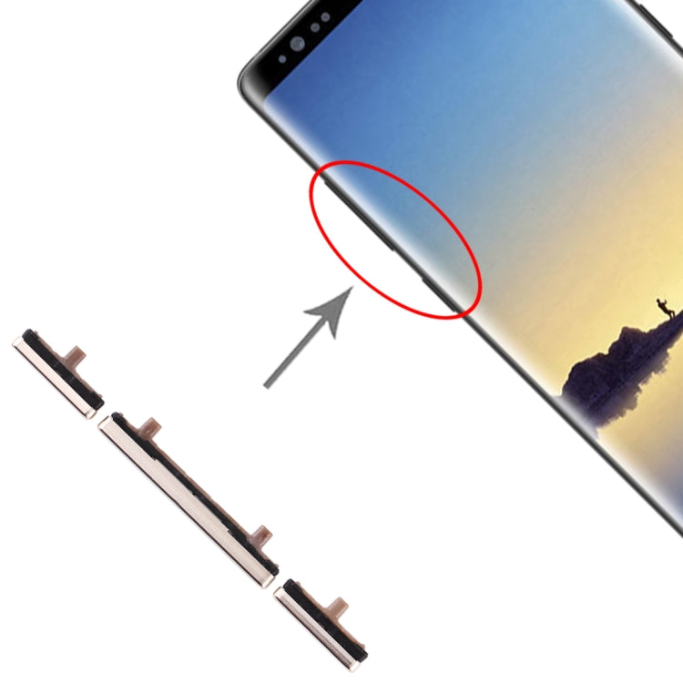 Para Galaxy Note 8 10 Establecer teclas late...