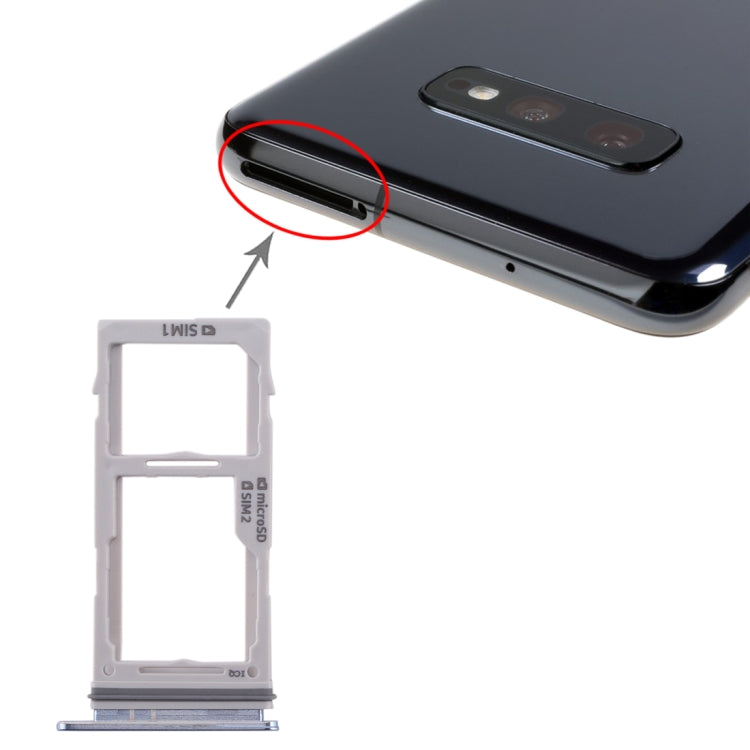 Para Galaxy S10+ / S10 / S10e Bandeja de tar...