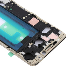 Para Galaxy C7 carcasa frontal LCD marco bis...