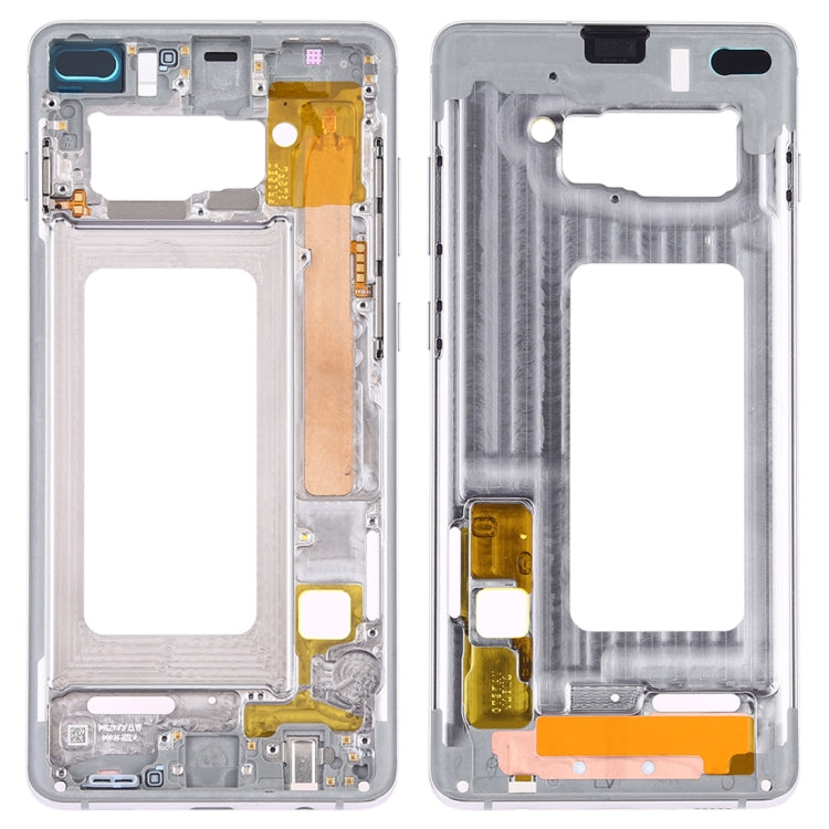 Para Samsung Galaxy S10+ Placa de bisel de m...