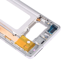Para Samsung Galaxy S10+ Placa de bisel de m...