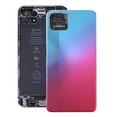 Para OPPO A72 5G PDYM20 Tapa trasera de bate...