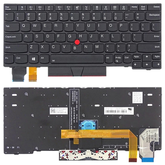 Teclado versión estadounidense con retroiluminación para Lenovo ThinkPad X280 A285 X390