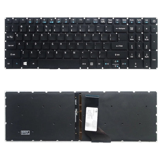 Teclado versión estadounidense con retroilum...