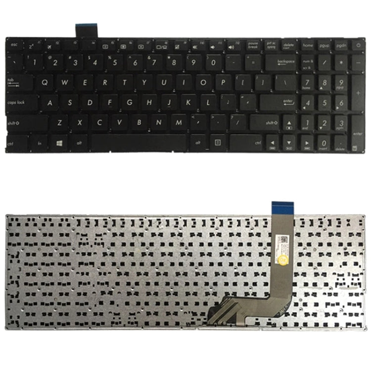 Teclado versión estadounidense para Asus X54...