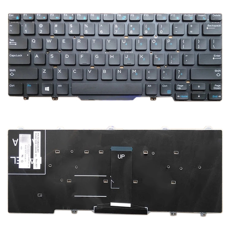 Teclado versión estadounidense para Dell Lat...