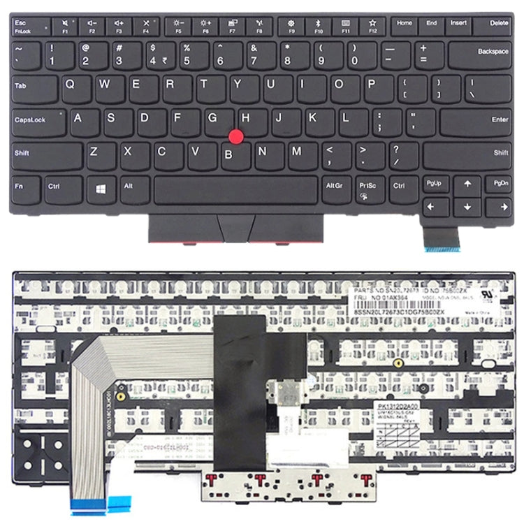 Teclado versión estadounidense para Lenovo T...
