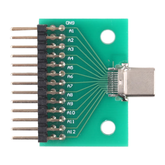 Placa de prueba macho tipo C USB 3.1 con con...