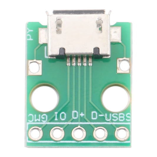 Placa de prueba de conector hembra Micro USB...