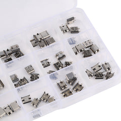 75 unids/set conector de puerto de carga USB...