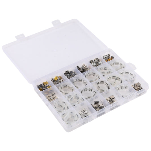240 PCS/Set Conector de puerto de carga Micr...