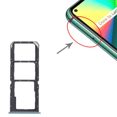 Para OPPO Realme 7i RMX2103 Bandeja de tarje...
