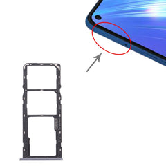 Para OPPO Realme 6 Bandeja de tarjeta SIM + ...