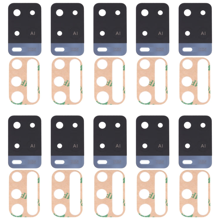 Para OPPO A54 4G 10 PCS Lente de cámara tras...