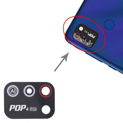 Para Tecno Pop 4 Pro 10 piezas Lente de cáma...