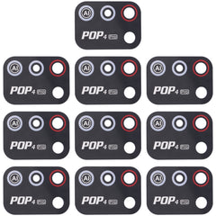 Para Tecno Pop 4 Pro 10 piezas Lente de cáma...