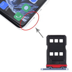 Para Meizu 18 Bandeja de tarjeta SIM + Bande...