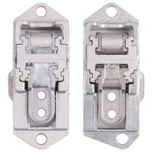 1 par de eje conector de soporte de bisagra ...