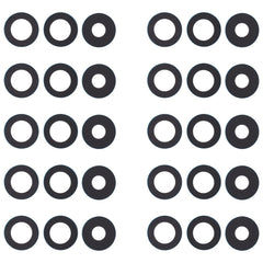 Para OPPO Reno4 4G / Reno4 5G 10 piezas Lent...