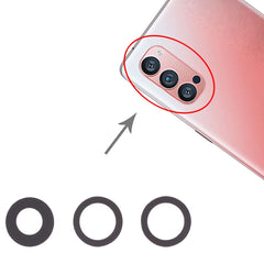 Para OPPO Reno4 Pro 5G 10 piezas Lente de cá...