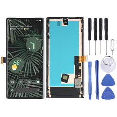 Pantalla LCD original para ensamblaje completo del digitalizador Google Pixel 6 Pro con marco
